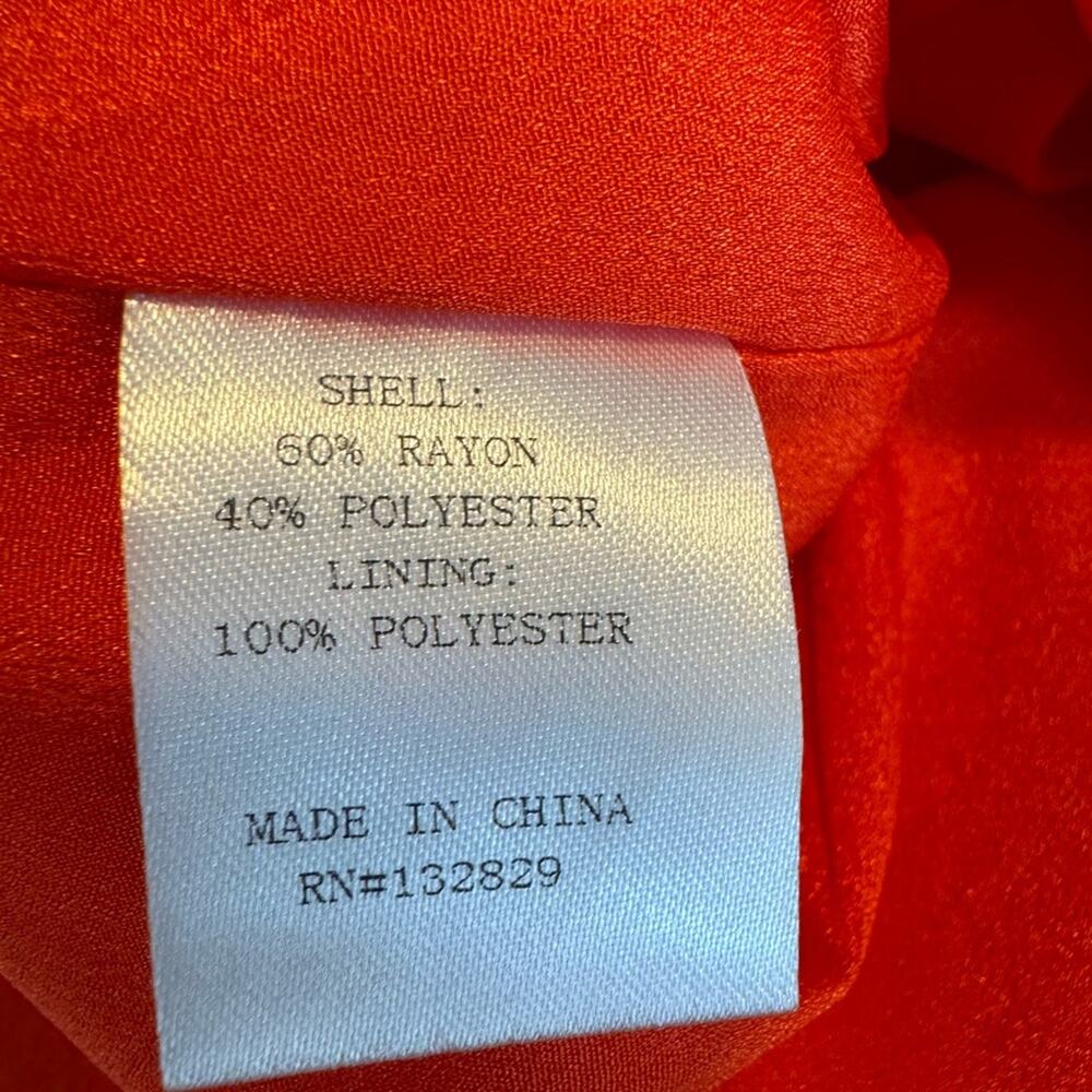 Revolve Superdown Libby Deep V Romper In Red Medi… - image 5